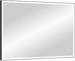 Continent Зеркало Solid Black Led 900x700 – фотография-2