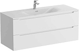 BelBagno Тумба с раковиной Etna 120 подвесная Bianco Lucido с раковиной BB-8099-120