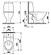 Jika Унитаз-компакт Baltic 2428.6 – картинка-6