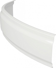 Cersanit Экран для ванны Joanna 140 универсальный ультра белый – фотография-2