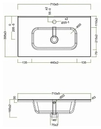 BelBagno Мебель для ванной Kraft 39 70 напольная Bianco Opaco – фотография-5
