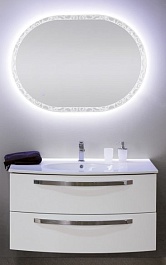 Cezares Мебель для ванной COMFORT 100 Bianco Lucido, раковина Bianco – фотография-1