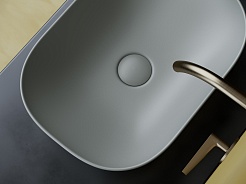 Ceramicanova Мебельная раковина Element 46 CN6009MH антрацит матовый – фотография-6