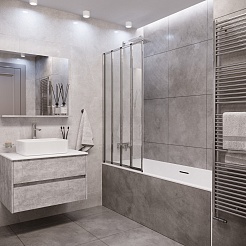 Grossman Шторка для ванны GR-107 – фотография-3