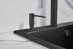 Milacio Дозатор для кухонной мойки Milacio Castellon MC.931.TB total black – фотография-3