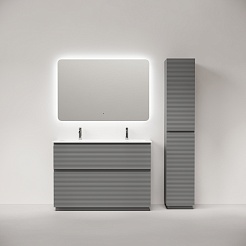 Sancos Тумба под раковину напольная Folk Floor 120 ergraut soft – фотография-3