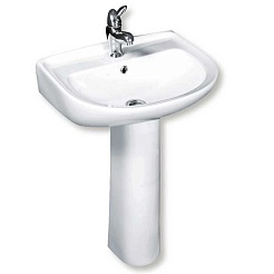 Rosa Пьедестал для раковины Ресса белый – фотография-2