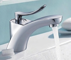 Frap Смеситель для раковины H81 F1081 хром – фотография-4