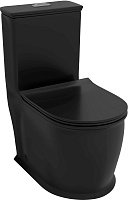 Grossman Унитаз компакт Retro GR-4492BMS черный матовый