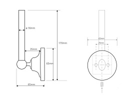 Bemeta Держатель для рулонов Retro chrom 144312032 – фотография-2