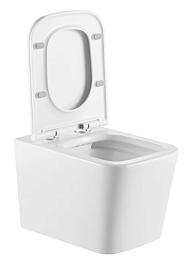 Iberica Blanca Унитаз подвесной Toledo Alto безободковый, с микролифтом – фотография-3