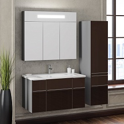  Пенал Кристалл R титан/коричневый – фотография-3