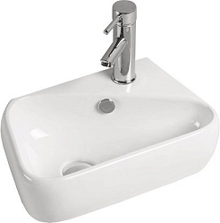 SantiLine Раковина 45 R SL-2017L белая – фотография-1