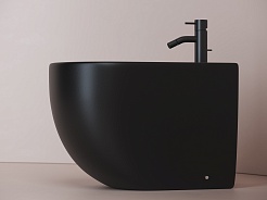 Ceramicanova Напольное биде Metropol CN4005MB чёрный матовый – фотография-4