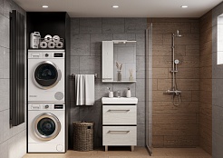 Акватон Зеркальный шкаф Ронда Pro 60 дуб соммерсет – фотография-5