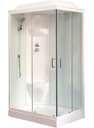 Royal Bath Душевая кабина 120/80 HP RB 8120HP6-WT-L с низким поддоном – фотография-1