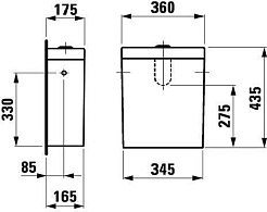 Laufen Бачок для унитаза Palomba 8.2880.1.000.871.1 – фотография-3