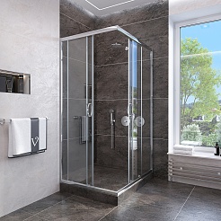 Veconi  Душевой уголок Rovigo RV-113 80x80 – фотография-3
