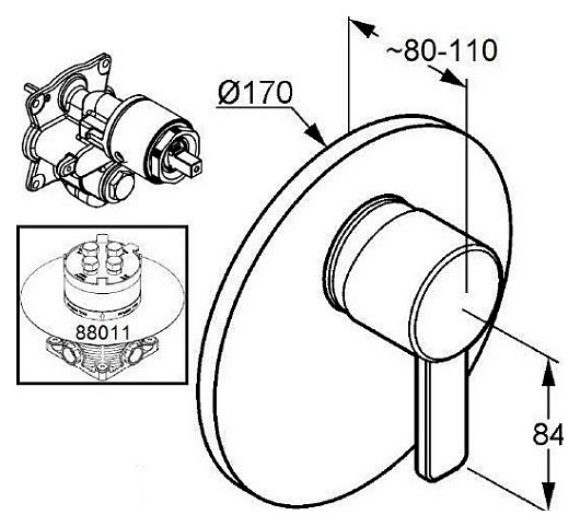 Kludi Смеситель "Zenta 386559175" – фотография-2