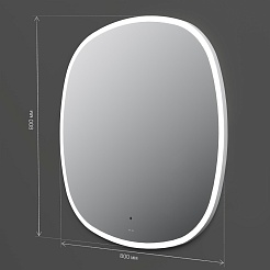 Am.Pm Зеркало Func 80 с подсветкой – фотография-9