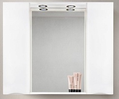 BelBagno Зеркало-шкаф MARINO-SPC-1200/750-2A-BL-P Bianco Lucido – фотография-1