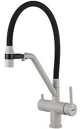 Gappo Смеситель для кухни G4398-81 белый – фотография-1