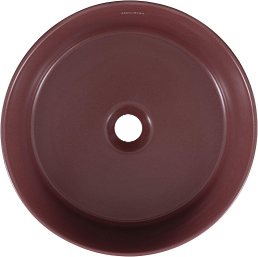 Allen Brau Мебельная накладная раковина Fantasy Line 36 4.11032.BD бордо – фотография-4