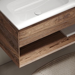 Sancos Мебель для ванной Marmi 1.0 100 L дуб чарльстон – фотография-6
