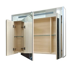 Misty Зеркальный шкаф Джулия 105 белый – фотография-2