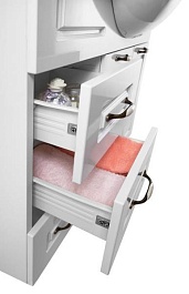 Водолей Тумба с раковиной Капри 90 R (правое крыло) – фотография-2