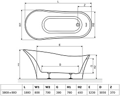 Excellent Акриловая ванна Mirage Plus – фотография-5