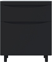 Vivon Тумба под раковину Ostin 70 напольная черная матовая