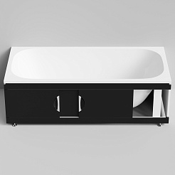 Водолей Экран под ванну Топ 1800 черный – фотография-5