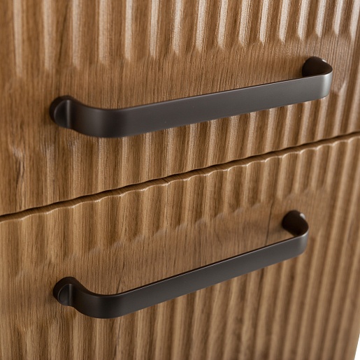 BelBagno Шкаф подвесной Due 40/150 Rovere Nature ручки Матовый тёмный никель – фотография-8