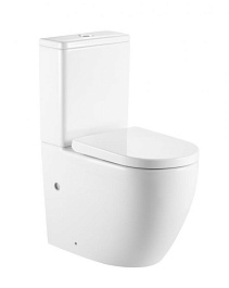Iberica Blanca Унитаз компакт Bilbao Alto с сиденьем микролифт – фотография-1