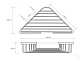 Bemeta Мыльница-решётка настенная угловая Cytro 104308175 – фотография-4