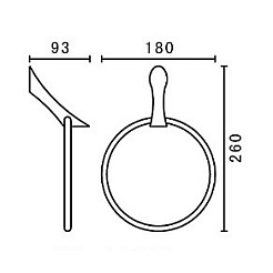 Art&Max Полотенцедержатель Elegant AM-E-1580 – фотография-2