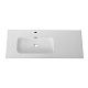 Cezares Тумба с раковиной Eco Cer-N 120-1 L bianco lucido CZR-8095-120-L ручки чёрные – картинка-29