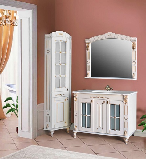 Атолл Тумба с раковиной "Александрия 100" дорато – картинка-3