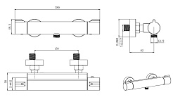 Aquatek Смеситель для душа Вега AQ1063CR хром – фотография-4