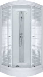 Triton Душевая кабина Стандарт 90/90 А с полочкой Щ0000061842 – фотография-1