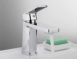 Frap Смеситель для раковины H46 F1046 хром – фотография-2