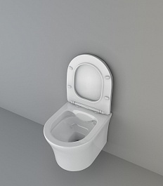 Ceruttispa Унитаз подвесной Adige Aria CT7837 – фотография-3