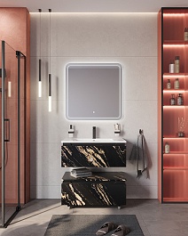 Cezares Тумба Slider 80 чёрный фьюжн – фотография-12