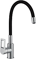 Rossinka Смеситель для кухни Z35-35U-Black черный/хром
