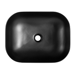 BelBagno Мебельная раковина 50/40 BB1302-H301 чёрная матовая – фотография-2