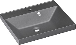 Style Line Раковина мебельная Asti 50х45 кварц серый шелк – фотография-1