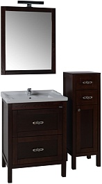 ASB-Woodline Зеркало для ванной Римини 60 бук тироль, массив ясеня – фотография-2