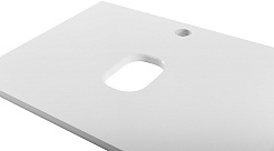 BelBagno Столешница Etna-Kraft 140-2 Bianco Lucido – фотография-4