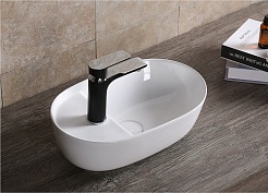 Ceruttispa Раковина накладная 42 CR0050 белая – фотография-2